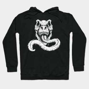 T-Rex Tongue - Dark Hoodie